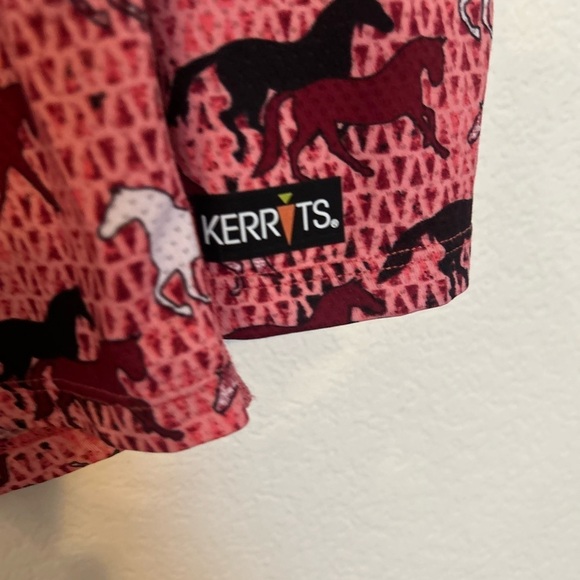 Kerrits Large Kids On Course Quarter Zip Equestrian Light Weight Tech Top - Picture 4 of 9